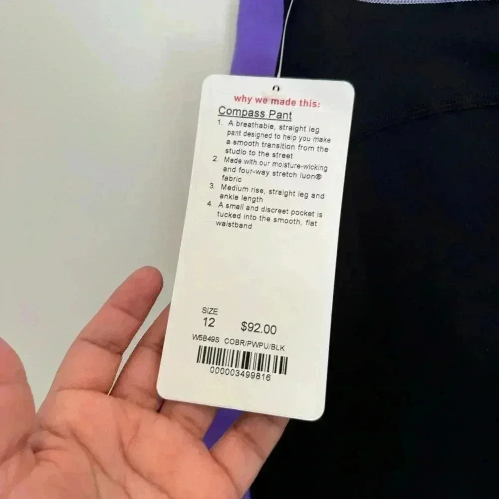 Lululemon Compass Pant size 12 - Picture 3 of 7